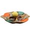 Fish and Oyster Plates with Drip Glaze from Vallauris, Set of 3 2