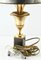 Lampe de Bureau Palmier Sculpturale Hollywood Regency en Laiton 10