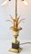 Hollywood Regency Brass Sculptural Palm Tree Table Lamp, Image 7