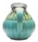 Light Blue Drop Glaze Ceramic Pitcher, Belgium, Image 4