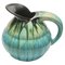 Light Blue Drop Glaze Ceramic Pitcher, Belgium, Image 1