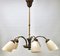 Vintage Italian Chandelier with Five Arms, 1960s, Image 1