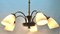Vintage Italian Chandelier with Five Arms, 1960s, Image 6