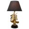 Hollywood Regency Sculptural Brass Table Lamp in the Style of Maison Jansen 1