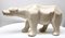 Cubist Style White Polar Bear with Crackle Glaze Ceramic Finish from L&V Ceram 8