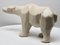 Weißer Eisbär im kubistischen Stil mit Crackle Glaze Keramik von L&V Ceram 7