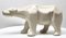 Cubist Style White Polar Bear with Crackle Glaze Ceramic Finish from L&V Ceram 2