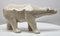 Cubist Style White Polar Bear with Crackle Glaze Ceramic Finish from L&V Ceram 5