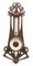 Antikes französisches Barometer aus geschnitztem Eichenholz mit Thermometer, 1910er 2