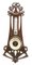 Antique French Carved Oakwood Barometer with Thermometer, 1910s 2