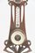 Antique French Carved Oakwood Barometer with Thermometer, 1910s, Image 6