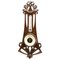 Antique French Carved Oakwood Barometer with Thermometer, 1910s, Image 1