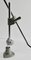 Industrial Anglepoise Silver-Grey Lamp with Adjustable and Flexible Sections 7