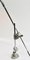 Industrial Anglepoise Silver-Grey Lamp with Adjustable and Flexible Sections 8