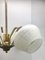 Lámpara de araña italiana vintage con tres brazos, años 60, Imagen 7