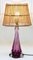 Twisted Light Crystal Glass Table Lamp from Val Saint Lambert, 1953 4