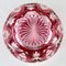 Crystal Cut-to-Clear Pique Fleurs Vase mit Gitter von Val Saint Lambert 8