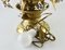 Brass and Silver Metal Flowers Bouquet in a Basket Lamp, 1960s, Image 14
