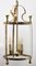 Solid Brass and Glass Lantern or Pendant Lamp by Gaetano Sciolari, Image 9