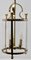 Solid Brass and Glass Lantern or Pendant Lamp by Gaetano Sciolari, Image 6