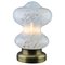 Glass White Clouds Table Lamp from Peill & Putzler, 1970s, Image 6