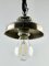 Mid-Century Pendant Lights with Optical Opaline Shade, Set of 2 9