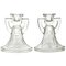 Luxval Victoria Candlesticks by Graffart & Delvenne for Val Saint Lambert, Set of 2, Image 1