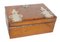 Arts & Crafts Box aus massiver Eiche mit dekorativen Metallarbeiten, 1890er 3