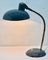 Lámpara de mesa auxiliar o escritorio ajustable gris de SIS, años 50, Imagen 7