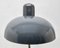 Lámpara de mesa auxiliar o escritorio ajustable gris de SIS, años 50, Imagen 4
