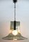Italian Mid-Century Modern Acrylic Glass Pendant Lamp 7