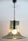 Italian Mid-Century Modern Acrylic Glass Pendant Lamp, Image 7