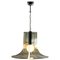 Lámpara colgante italiana Mid-Century moderna de vidrio acrílico, Imagen 2
