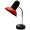 Lampe de Bureau Ajustable Rouge de Massive, 1970s 1