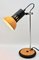 Desk Lamp in Yellow Metal and Chrome from Aluminor, France, 1970s 4