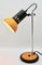 Desk Lamp in Yellow Metal and Chrome from Aluminor, France, 1970s, Image 4