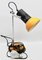 Desk Lamp in Yellow Metal and Chrome from Aluminor, France, 1970s, Image 9