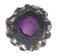 Vasi in cristallo di rocca viola scuro di Ingrid Glass, Germania, set di 2, Immagine 6