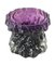 Rock Crystal Range Vases in Deep Purple from Ingrid Glass, Germany, Set of 2 4