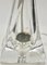 Tischlampe aus Kristallglas mit Label von Val Saint Lambert 5