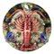 Earthenware Seafood Lobster Plate by Caldas da Rainha, 1930 1