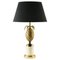 Hollywood Regency Sculptural Brass Pineapple Table Lamp in the Style of Maison Jansen 1