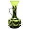 Italian Opalescent Green and Brown Opaline Pitcher, Florence, Image 1