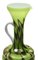 Italian Opalescent Green and Brown Opaline Pitcher, Florence 2