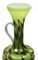 Italian Opalescent Green and Brown Opaline Pitcher, Florence, Image 2