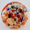 Pique Fleurs Vase in Multicolored Splatter Glass with Grille, Image 7