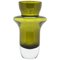 Vase Rumba en Cristal Vert Sauge de Marquis par Waterford, Irlande 1