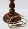 Lámpara de madera torneada, siglo XX, Imagen 7