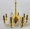 Bohemian Handcrafted Amber Murano Crystal Chandelier with 8 Arms, Image 10
