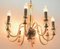 Bohemian Handcrafted Amber Murano Crystal Chandelier with 8 Arms 2
